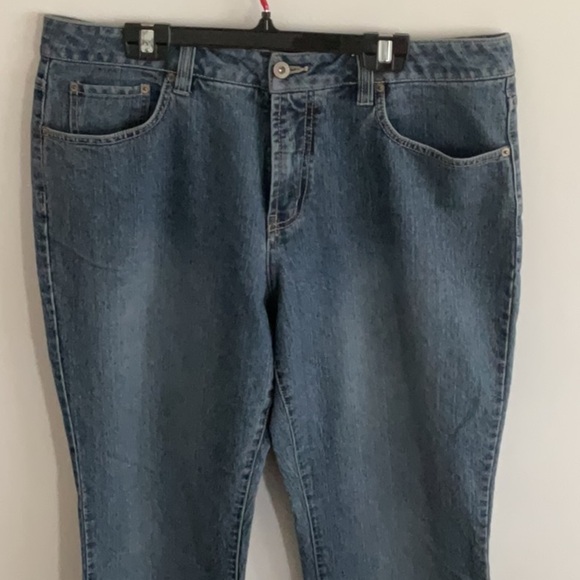 Santana Canada Blue Straight Jeans Classic Style - Picture 5 of 8